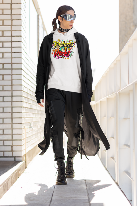 "Kindness Rocks" Ultimate Graphic Collection Unisex Hoodie - Karma Inc Apparel 