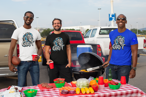 "GRIT" Detroit Lions Tribute Ultimate Graphic Collection Unisex T-Shirt - Karma Inc Apparel 