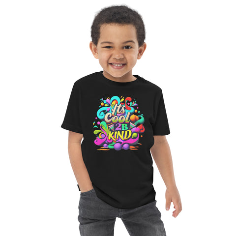 "Its Cool 2 B Kind" Ultimate Graphic Collection Unisex Toddler T-Shirt - Karma Inc Apparel 