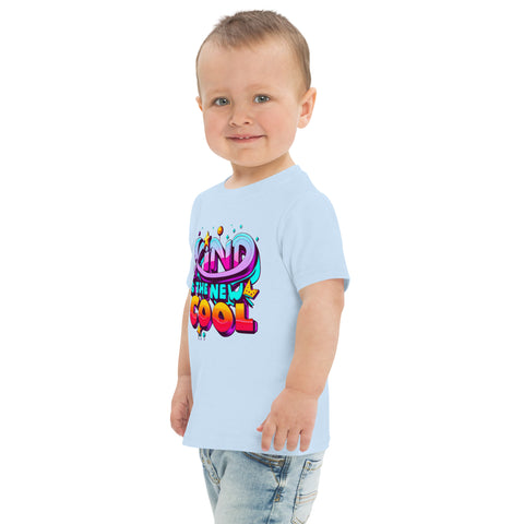 "Kind Is The New Cool" Ultimate Graphic Collection Unisex Toddler T-Shirt - Karma Inc Apparel 