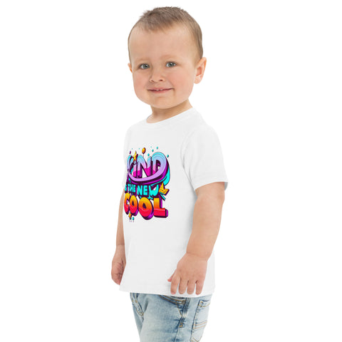"Kind Is The New Cool" Ultimate Graphic Collection Unisex Toddler T-Shirt - Karma Inc Apparel 