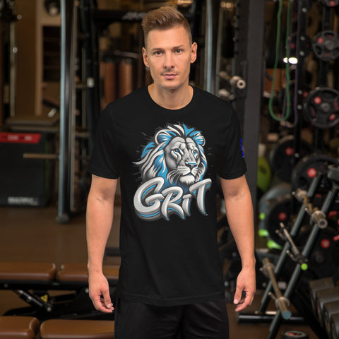 "GRIT" Detroit Lions Tribute Ultimate Graphic Collection Unisex T-Shirt - Karma Inc Apparel 