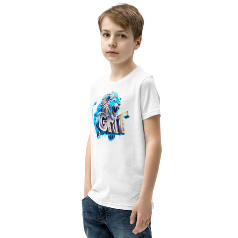 "Detroit Grit" Ultimate Graphic Collection Youth Short Sleeve T-Shirt - Karma Inc Apparel 