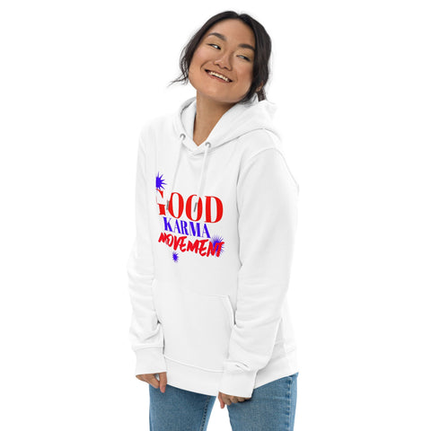 Karma Inc Apparel  "GOOD KARMA MOVEMENT" Preimum Organic Cotton Unisex Hoodie