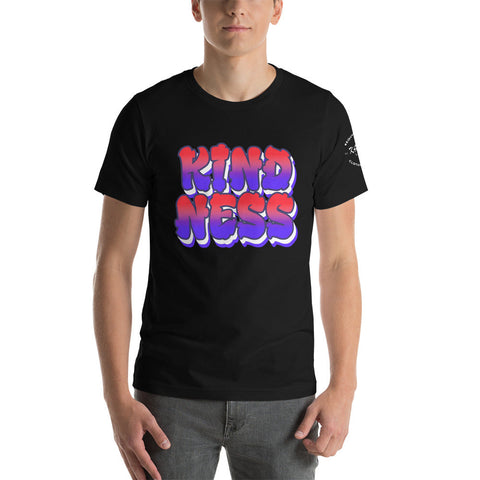 Karma Inc Apparel  "KINDNESS" Graffiti Look Preimum Bella-Canvass Unisex T-Shirt