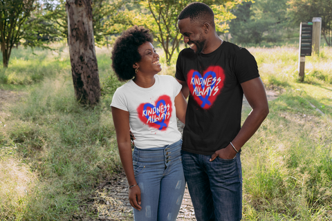 Karma Inc Apparel  Womens T-Shirt "KINDNESS ALWAYS" Womens Organic Cotton T-Shirt